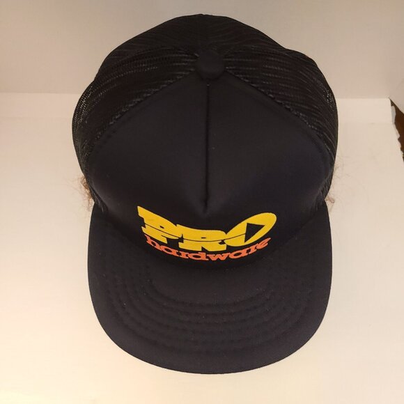 Vintage Pro Hardware Mesh Trucker Snapback Hat - Picture 5 of 7